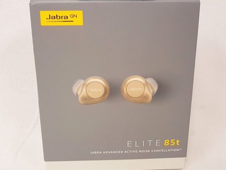 REPLACEMENT Jabra Elite 85t In-Ear Wireless Headphones - Beige For Sale