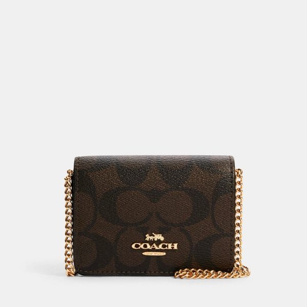 Coach Cartera Mini con Cadena *bajo pedido* Sale