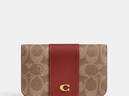 Coach Cartera Slim Card Case *bajo pedido* Online now