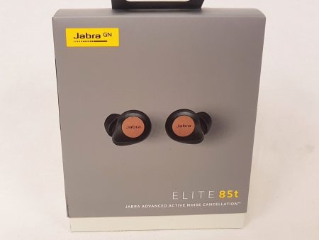 Jabra Elite 85t In-Ear Wireless Headphones - Copper Black LIKE NEW Online now