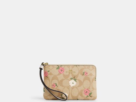 Coach Cartera Wristlet Print Floral *bajo pedido* Sale