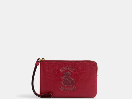 Coach Wristlet New Year con Serpiente *bajo pedido* Sale