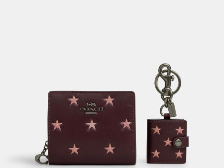 Coach Cartera Snap Wallet Boxed Set Estrellas *en existencia* Online