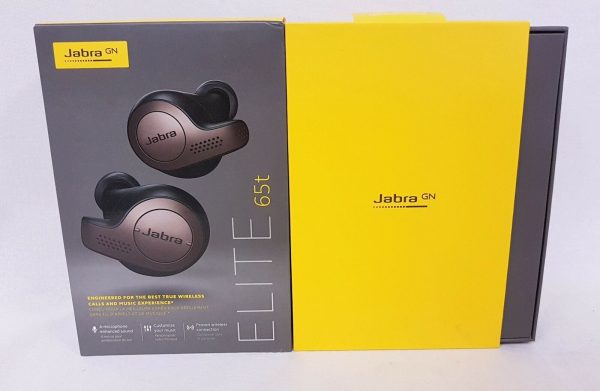 Jabra - Elite 65t True Wireless Earbud Headphones - Titanium Black LIKE NEW Online now