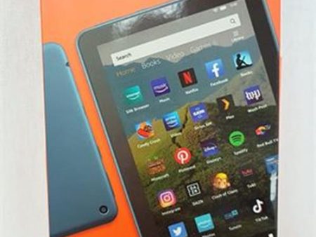 Amazon Fire HD8, 8-inch 10th Generation Tablet in Twilight Blue, 32 GB LIKE NEW Sale