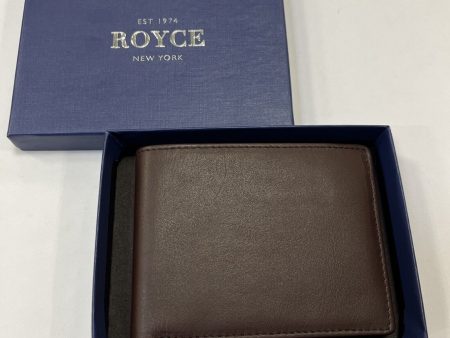 Royce Brown Leather Men s Wallet Coco 3oz  - MSRP: $125 Online Hot Sale