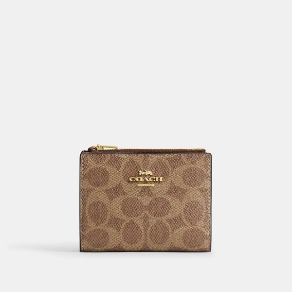 Coach Cartera Bifold Signature Canvas *bajo pedido* Supply