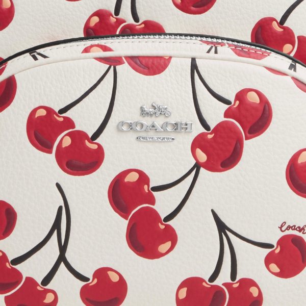 Coach Bolsa Court Backpack Print Cherry  *bajo pedido* For Sale