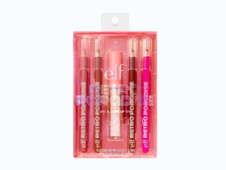 Elf Retro Paradise Lip & Shine Lip Kit Supply