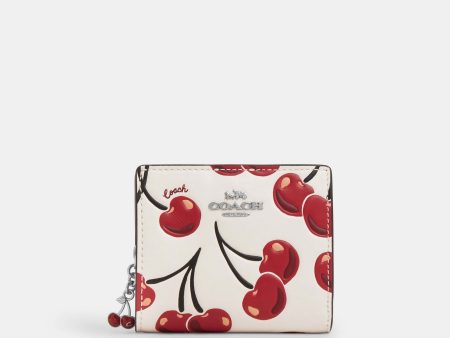 Coach Cartera Snap Print Cherry  *bajo pedido* Discount