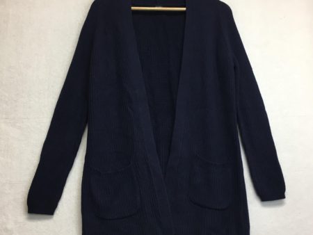 New Pink Tartan, Rib Cardigan Navy Small Online Hot Sale