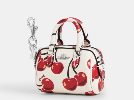 Coach Charm Mini Rowan Print Cherry *bajo pedido* Online Sale